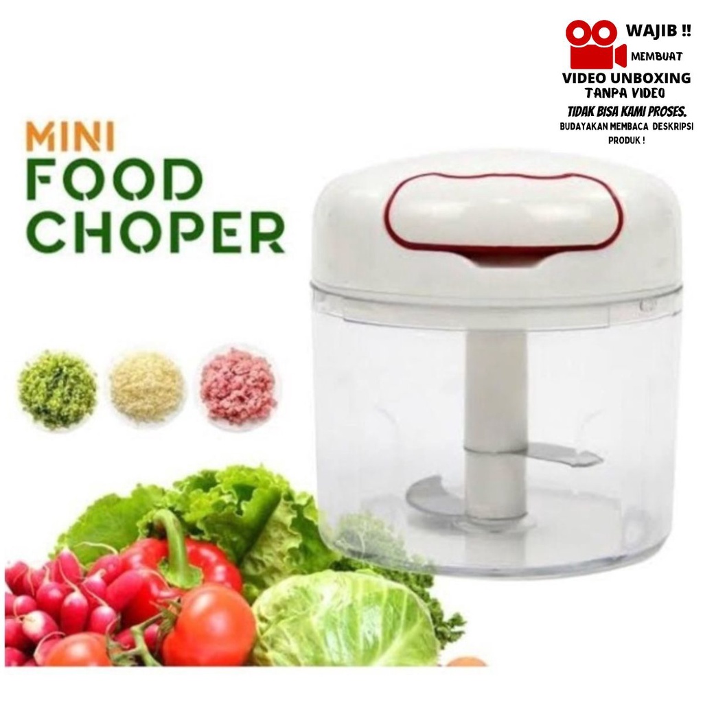 SPEEDY CHOPPER BLENDER TARIK / BLENDER MANUAL / BLENDER SAYUR DAN BUAH