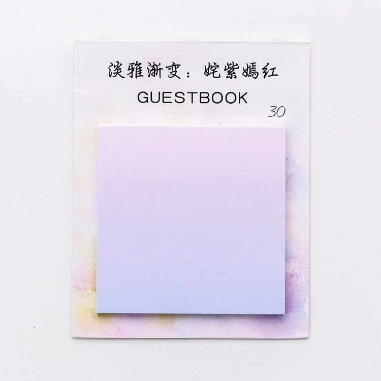 Sticky Note Lucu Post It Note Memo Kertas Tempel Note Tempel Sticky Notes Transparan Galaxy Gradient Gradasi Planet Scrapbook Jurnal Label Index Catatan Sekolah Kantor Office Deco Cute Lucu Imut-Gradient 1