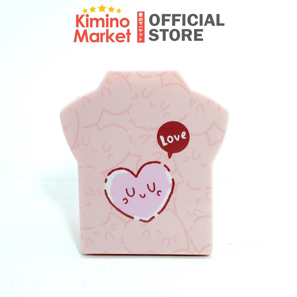 Cermin Portable Bintang Mini Travelling 6x8 cm Mirror Beauty dengan Sisir