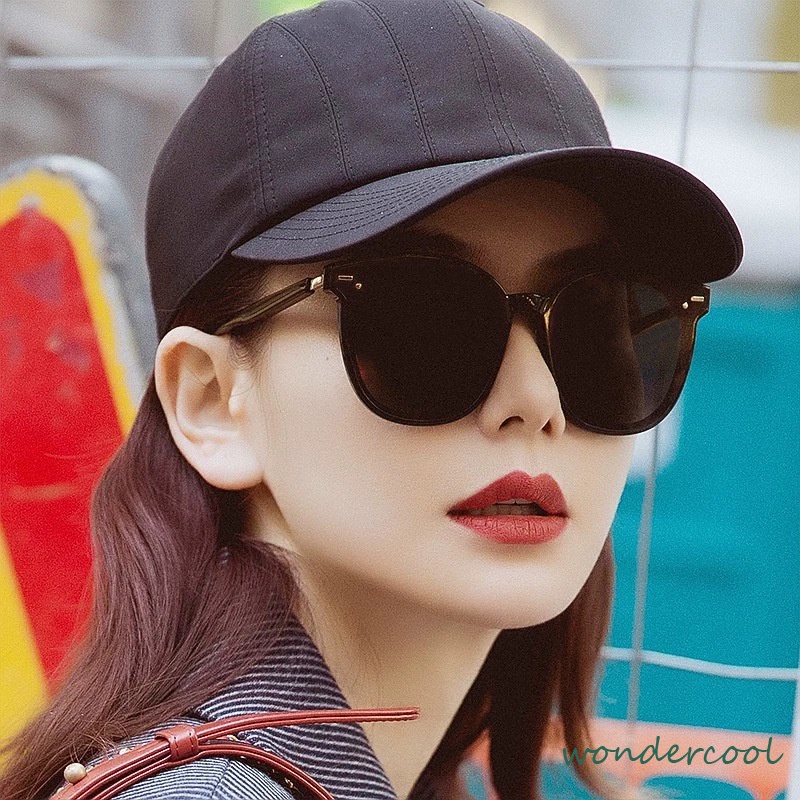 Korean Fashion BLACK PETER Vintage Mata Kucing Wanita Kacamata Hitam Sunglasses-Won