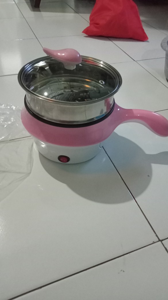 Panci Elektrik Serbaguna/ Panci Travel Listrik Multifungsi