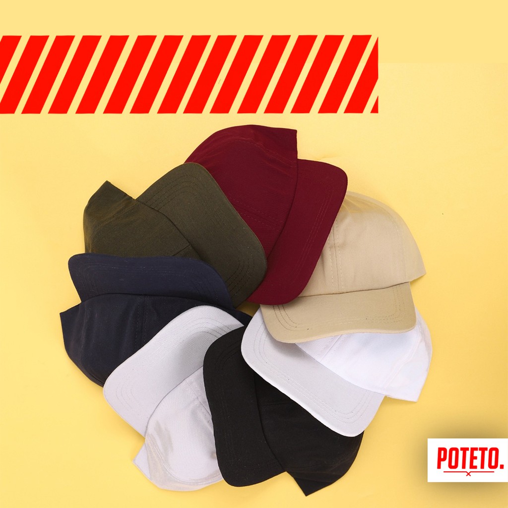 POTETO // TOPI PRIA WANITA COLORFULL PREMIUM