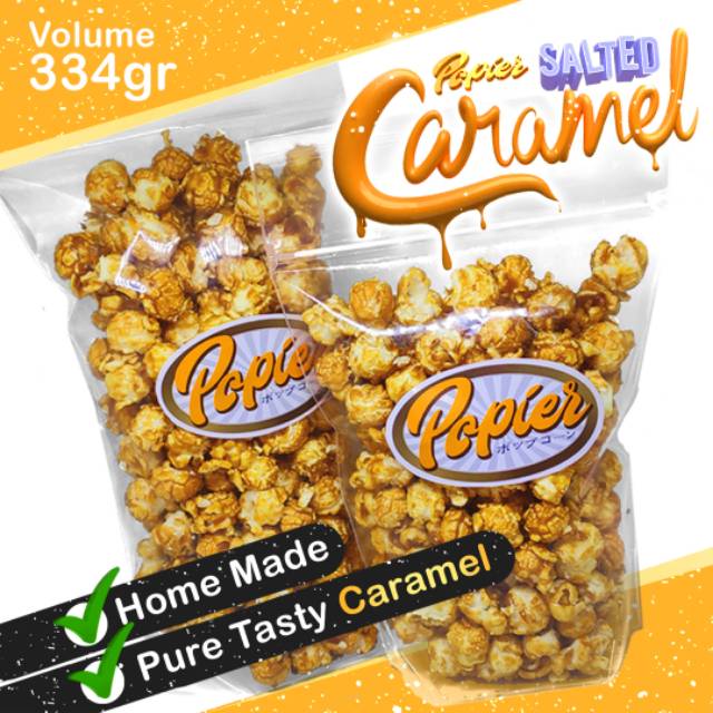 

Popier Popcorn Caramel