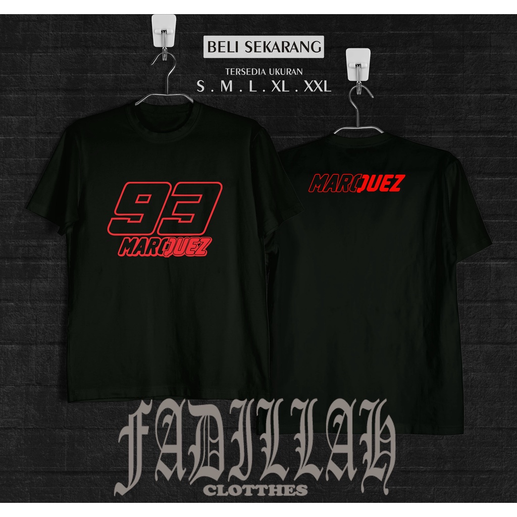 KAOS BAJU 93 MARQUEZ KAOS MOTO GP
