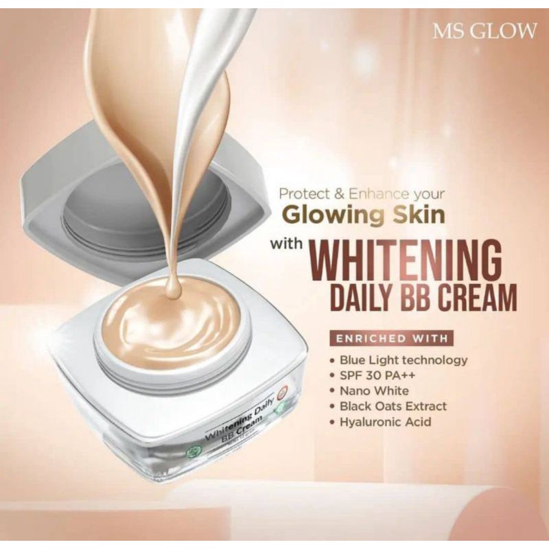 Daily BB Cream Ms glow / Whitening Daily BB Cream