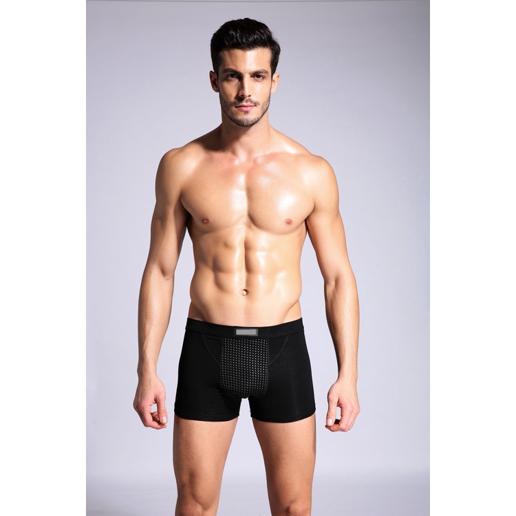 Celana dalam pria Kesehatan 48 Ion Magnetic Healty Energy Underwear Strong Magnetic Aseptic Packaging