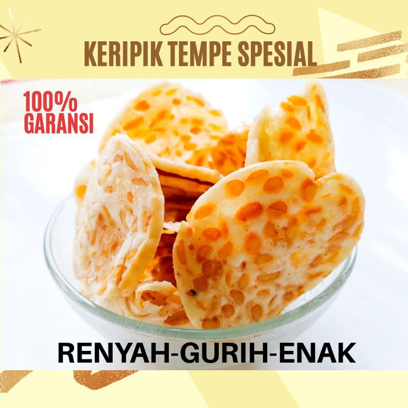 

KERIPIK TEMPE KRIPIK TEMPEH SAGU 250 GR CAMILAN MURAH