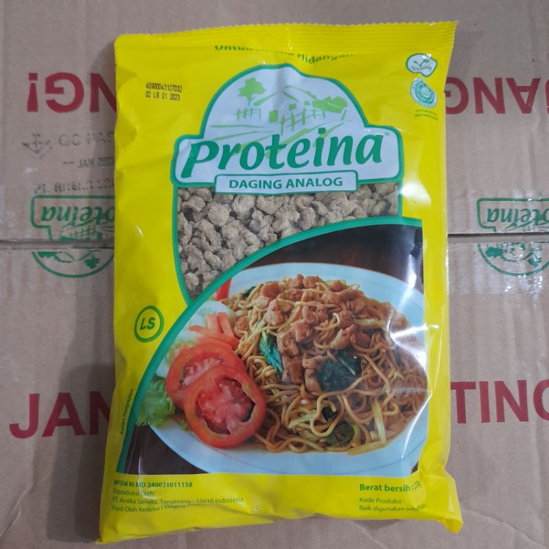 

proteina protein nabati/daging nabati 250 gr