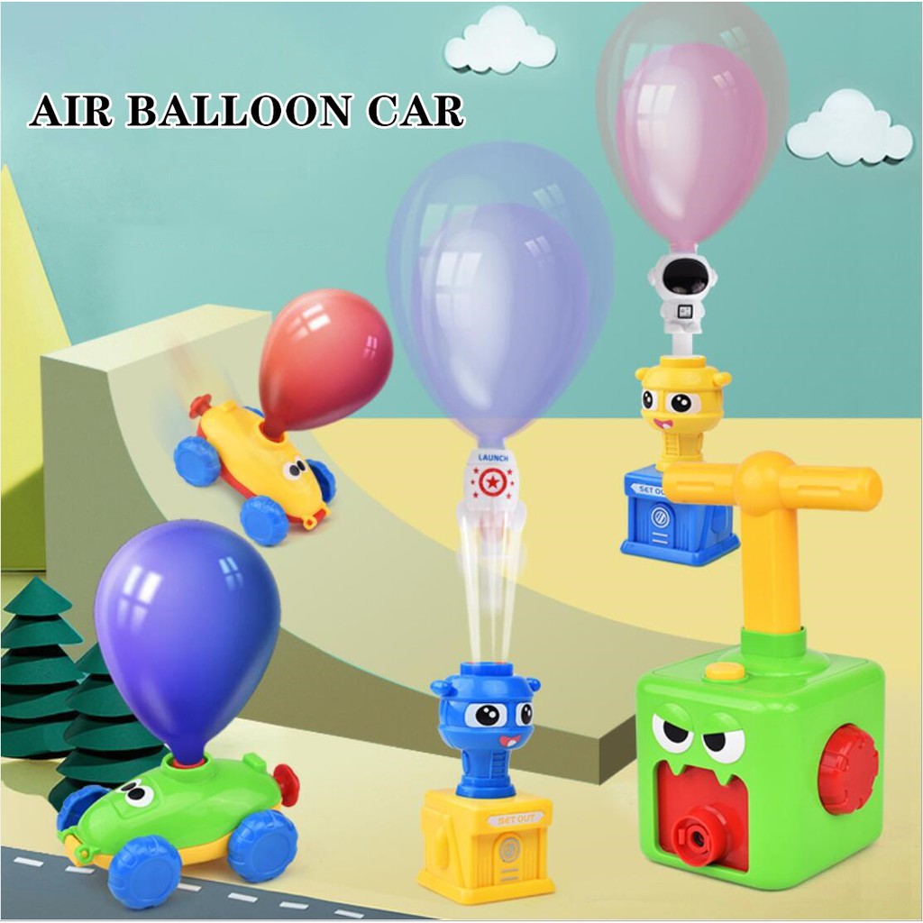 Mainan populer baru mobil balon bertenaga udara mainan Mainan populer baru mobil balon bertenaga udara mainan