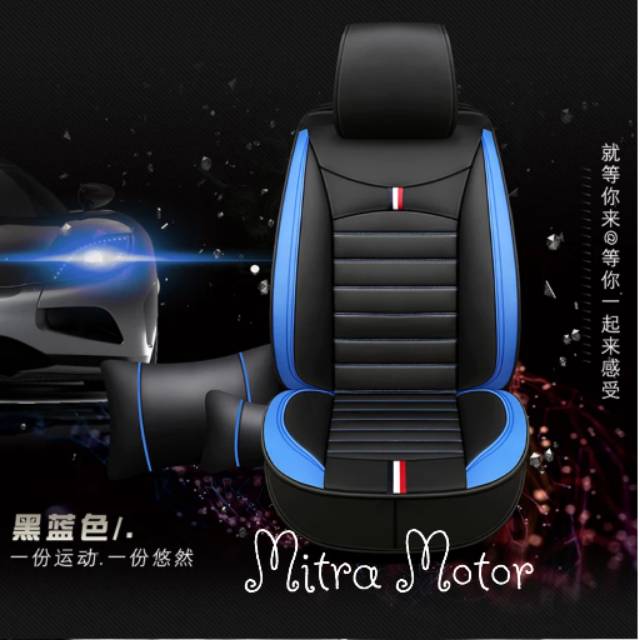 sarung jok mobil xpander wuling innova rush dll bahan MBtech carrera