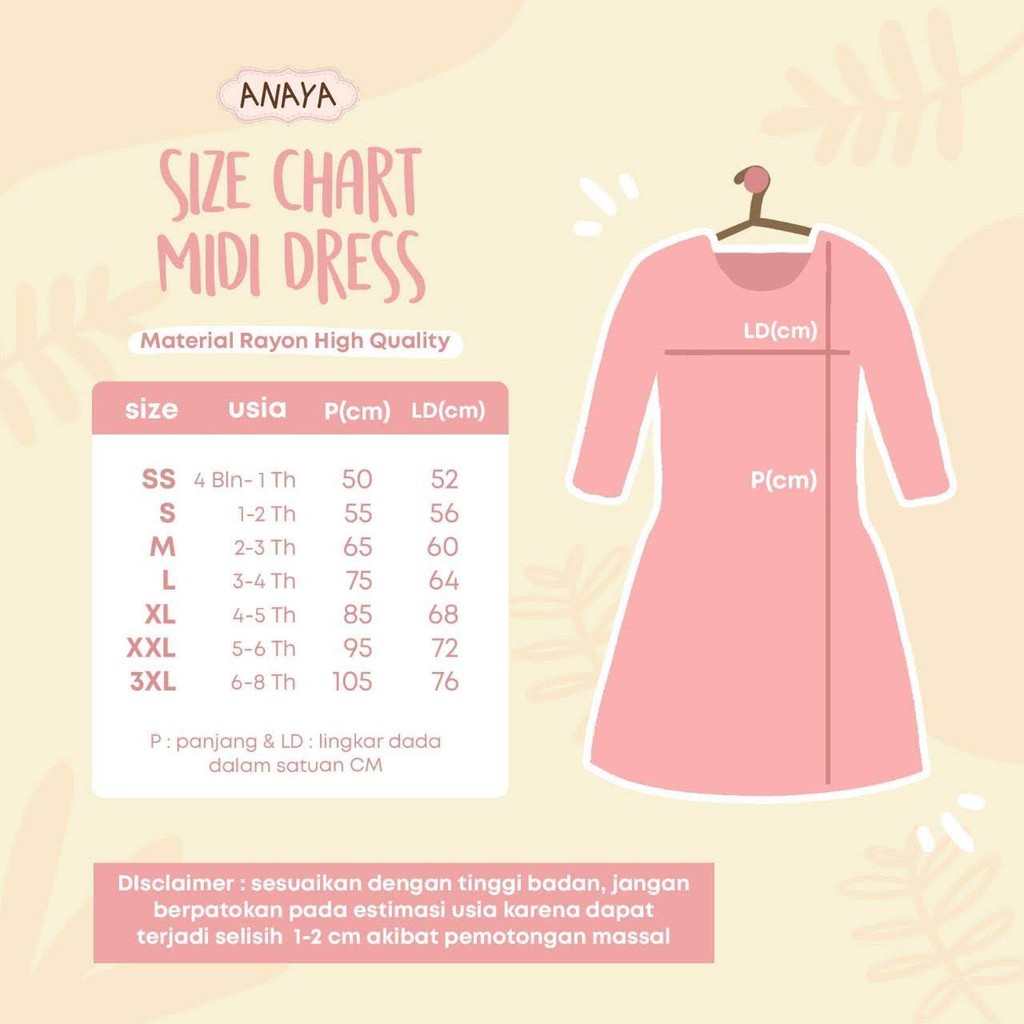 Midi Dress Anaya Hijab