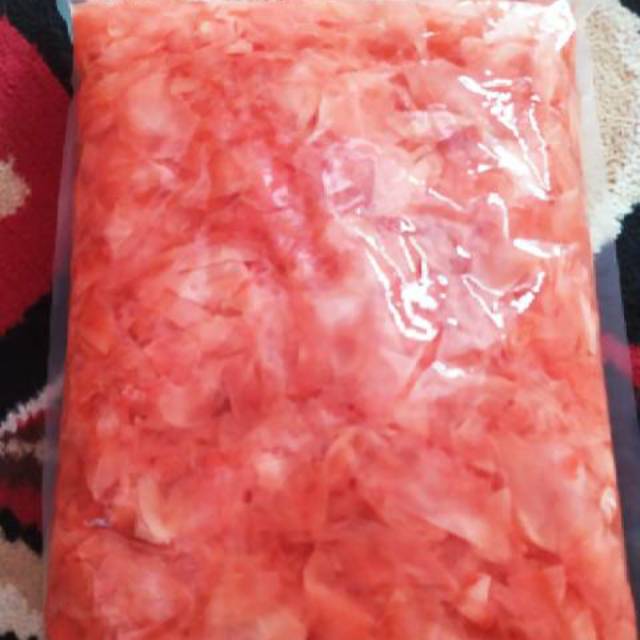 Jahe sushi Jepang 100ml / jahe sushi  Acar Jahe Merah / Gari / Red Ginger sushi