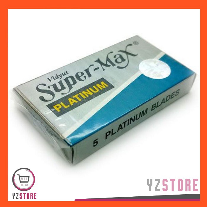 Silet Cukur Potong Rambut Shaving Barbershop Salon supermax platinum Original Refill YZ62