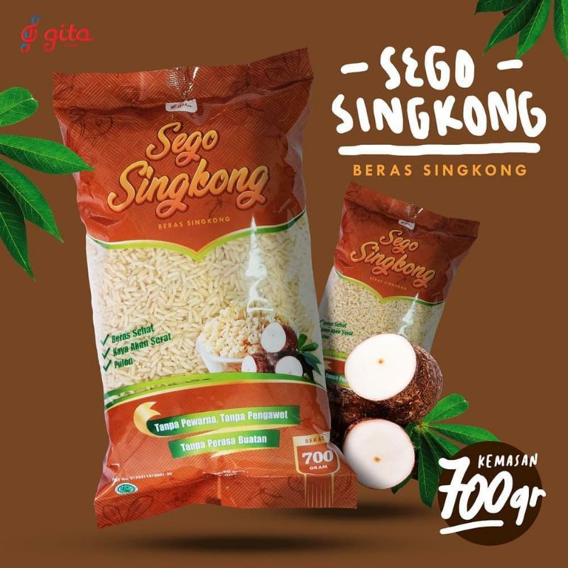 Sego Singkong Beras Diet Penurun Kolesterol 700 Gram