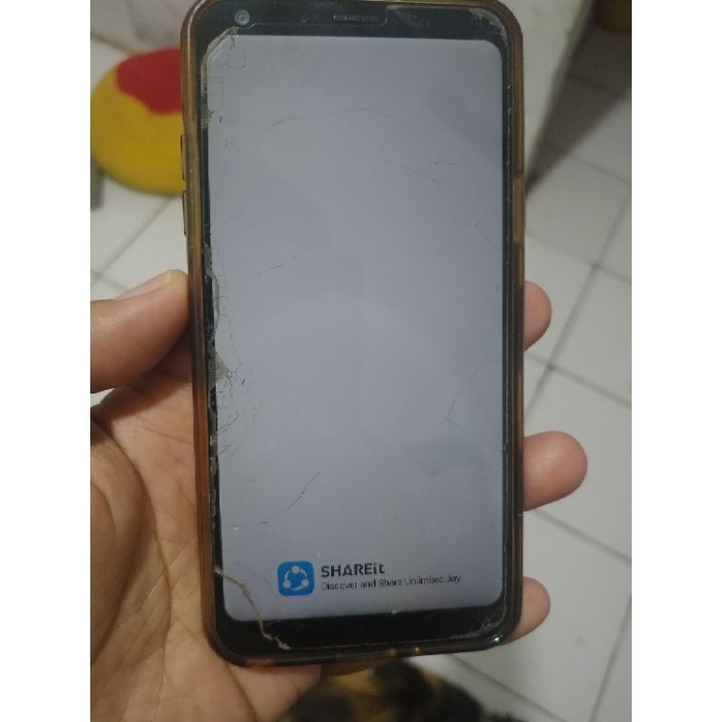 Lcd LG Q6 ori copotan