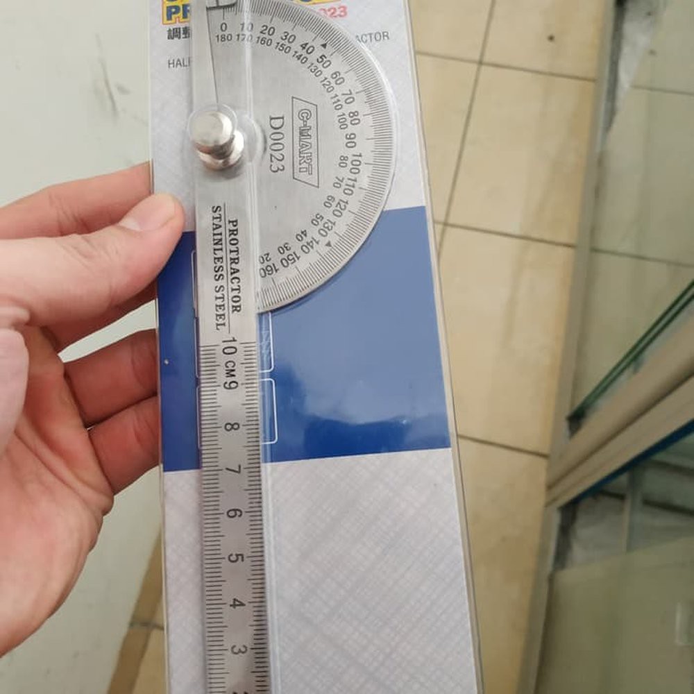 

Protractor Busur derajat mistar penggaris