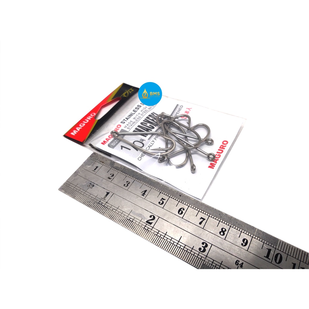 Kail Pancing Stainless Lubang Besar Kuat Pancing Laut 1per0 BB00807