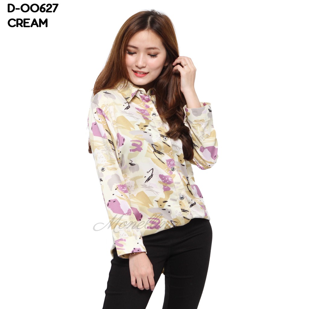 Monellina Fashion  Blouse Monalisa Kerja Murah Wanita  