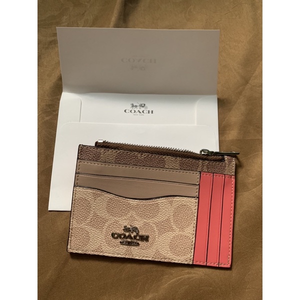 coach card wallet