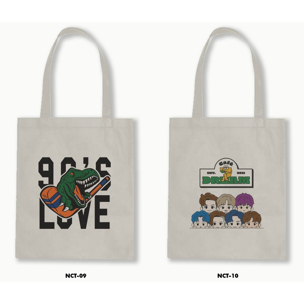 TOTE BAG BLACU - NCT / KPOP