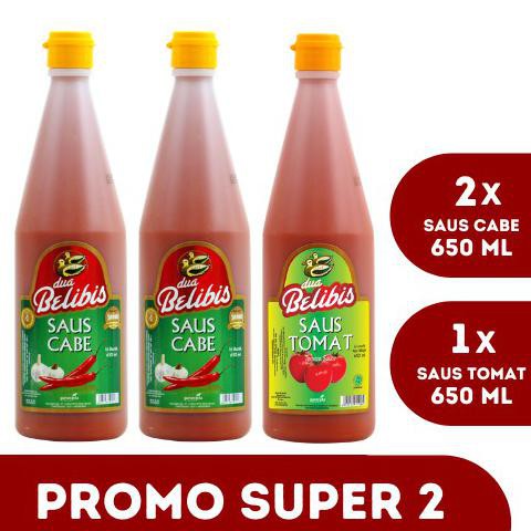 

BISA COD PROMO SUPER-2 DUA BELIBIS (ONLINE) CABE 650 2 PCS + TOMAT 650 1 PCS GRATIS ONGKIR [Kode