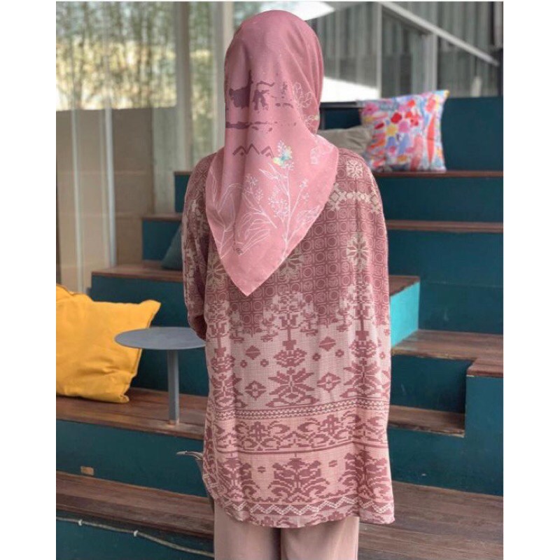 Nusantara 2in1 Scarf Lontara-Jilbab Lontara