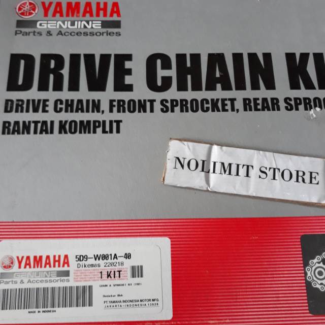 Gear Set Yamaha Yupiter Z Robot - Jupiter Z Robot Asli