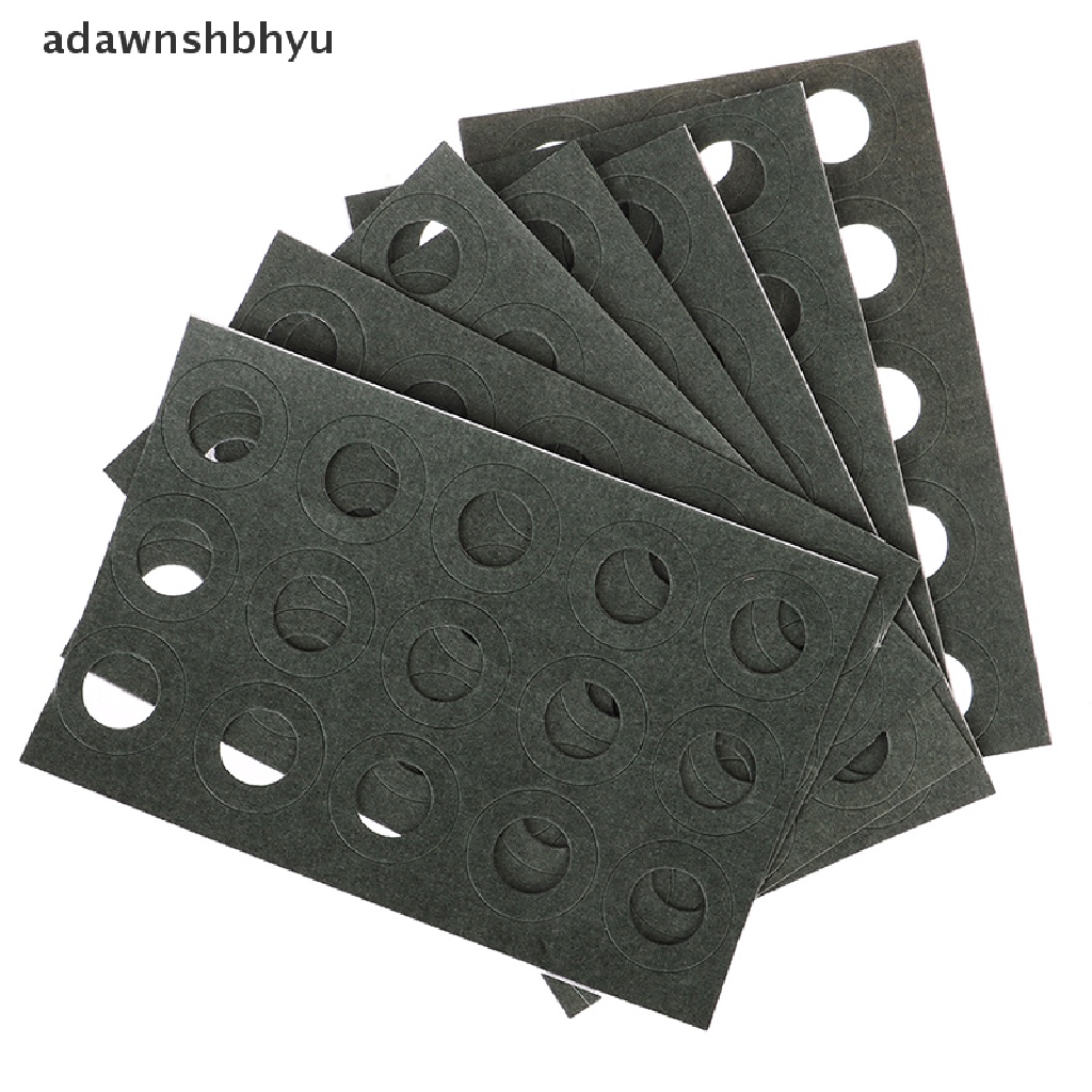 Adawnshbhyu 100pcs 18650sekat Baterai Insulation Ring Perekat Kertas Karton