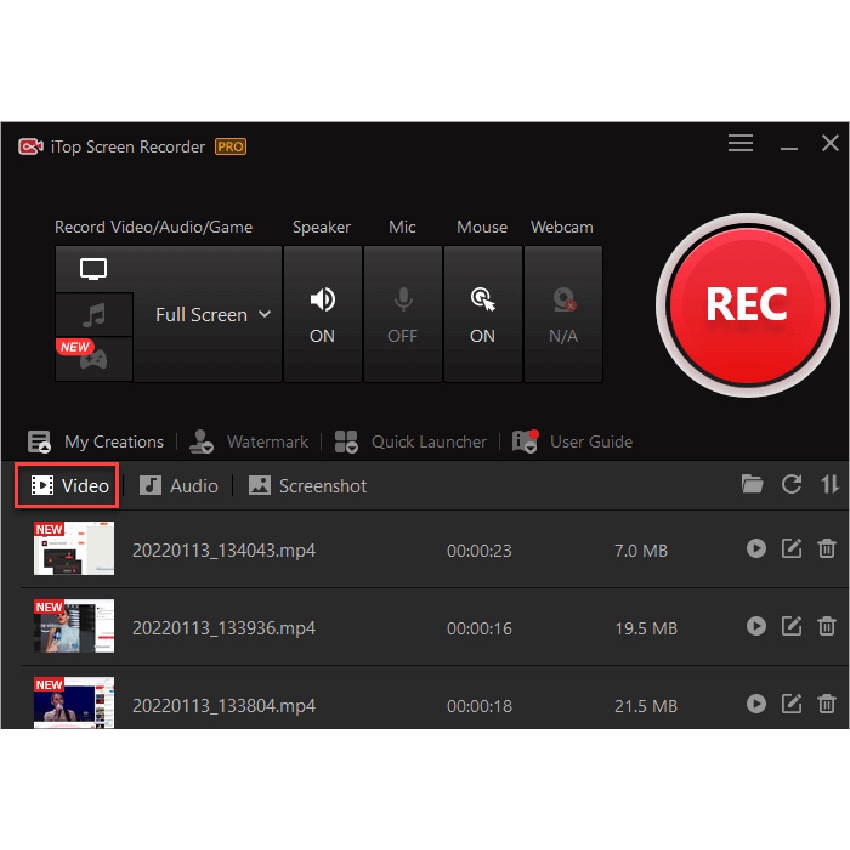 Perekam Layar iTop Screen Recorder Pro Full Version Lifetime