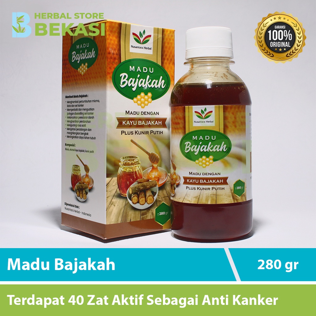 

Madu Bajakah Plus Kunir Putih 280 Gr Asli Original Herbal Suplemen Daya Tahan Tubuh