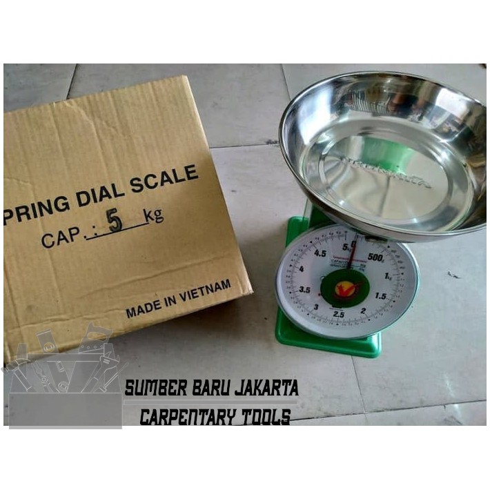 NHS TIMBANGAN DUDUK JARUM 5KG TIMBANGAN MANUAL 5 KG⠀⠀⠀⠀⠀ SBJ