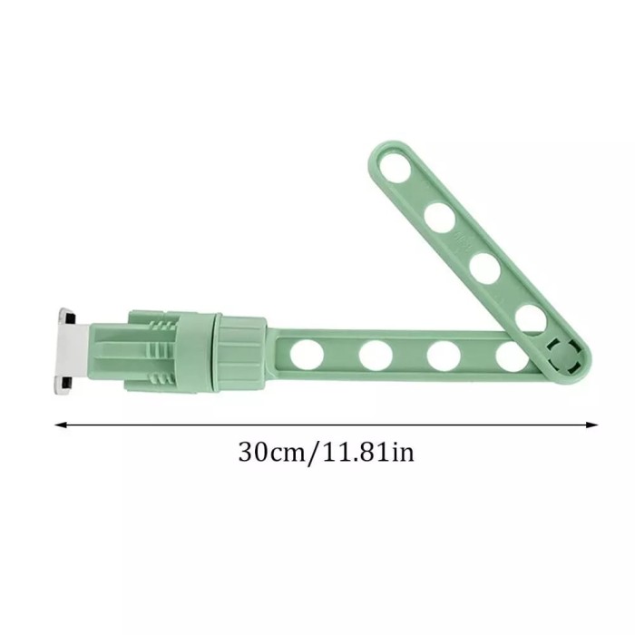 Window 8 holes hanger / Gantungan Serbaguna/ Gantungan Baju pasang dijendela 8 lobang