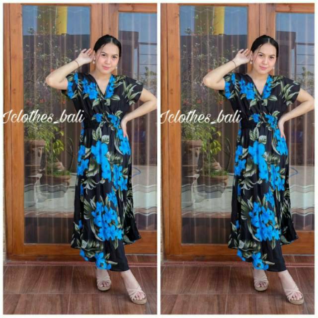 DRESS MOZA LENGAN PENDEK ML004/DRESS MOZA BALI/GROSIR BALI/DASTER BALI
