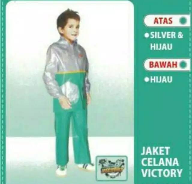 Jas hujan jaket celana Remaja VICTORY indoplast