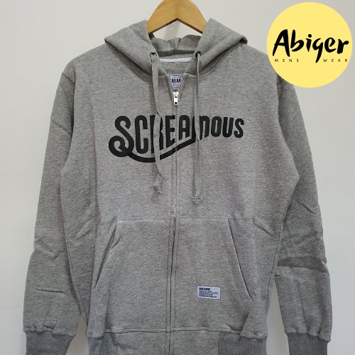 Sweater Hoodie Pria Screamous Spiral Original