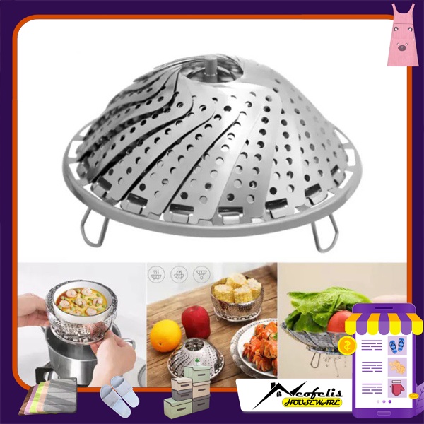 Kukusan Stainless Flexible / Steamer - PR0130