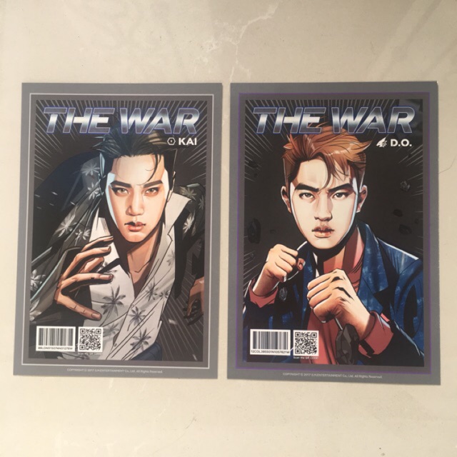 EXO D.O. Kyungsoo Kai The War Kokobop Album Official Photocard PC (Reg A)