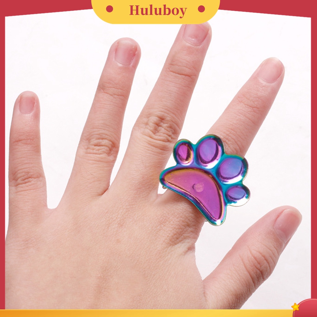 Huluboy Huluboy♡ Cincin Palet Display Warna Kuku Multifungsi Untuk Manicure