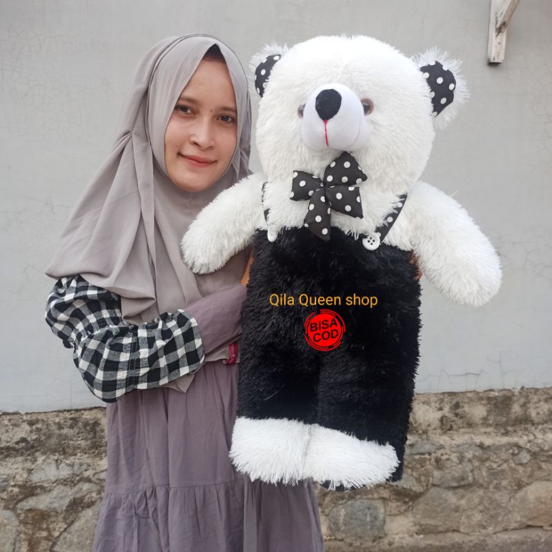 BONEKA TEDDY BEAR JOJON L 50CM tanggung