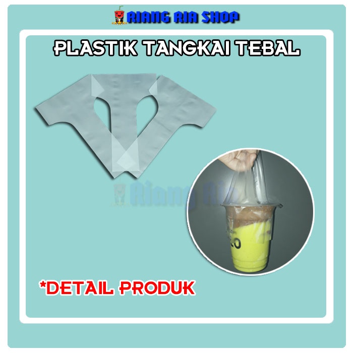 Jual Gram Hd Tangkai Tenteng Plastik T Hd Gelas Plastik Take Away Bening Shopee