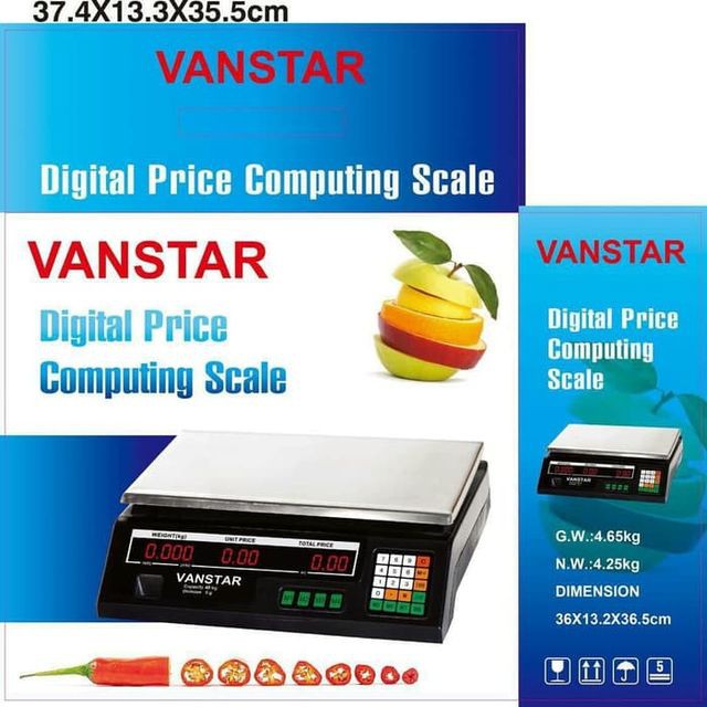 TIMBANGAN DIGITAL LAUNDRY / TIMBANGAN DIGITAL BUAH VANSTAR 40KG