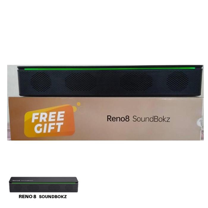 Speaker Bluetooth Reno8 / Reno 8 Giftbox Soundbokz Reno8