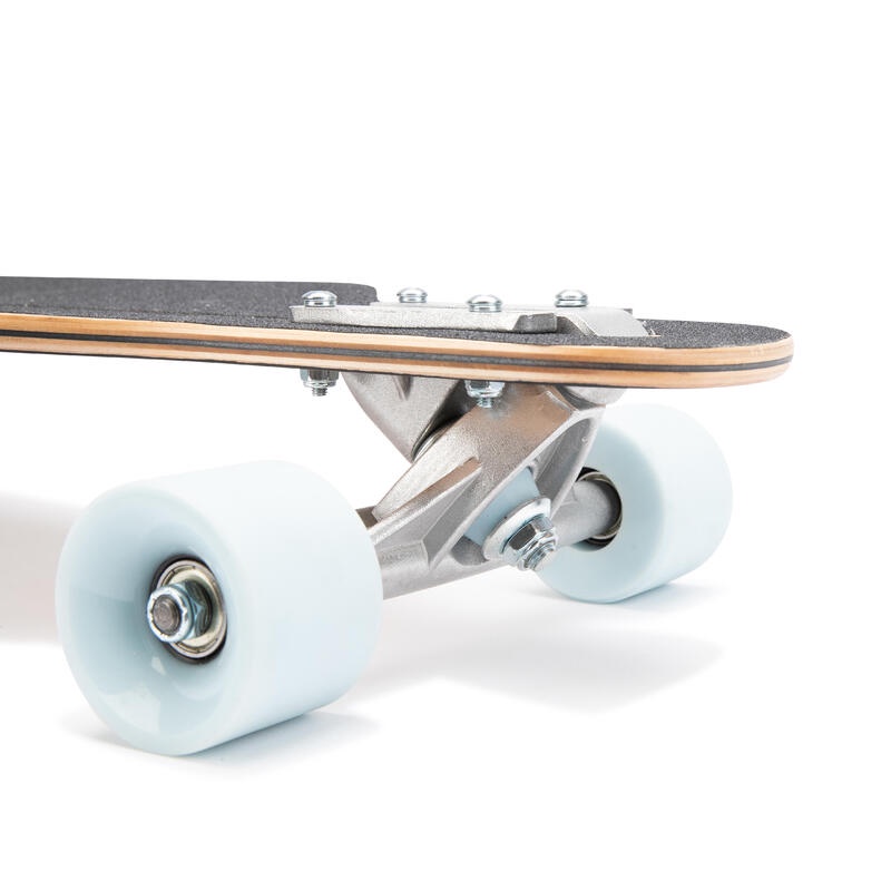 OXELO Drop 100 Longboard Mini Fullset Deck Kayu Truck Aluminium