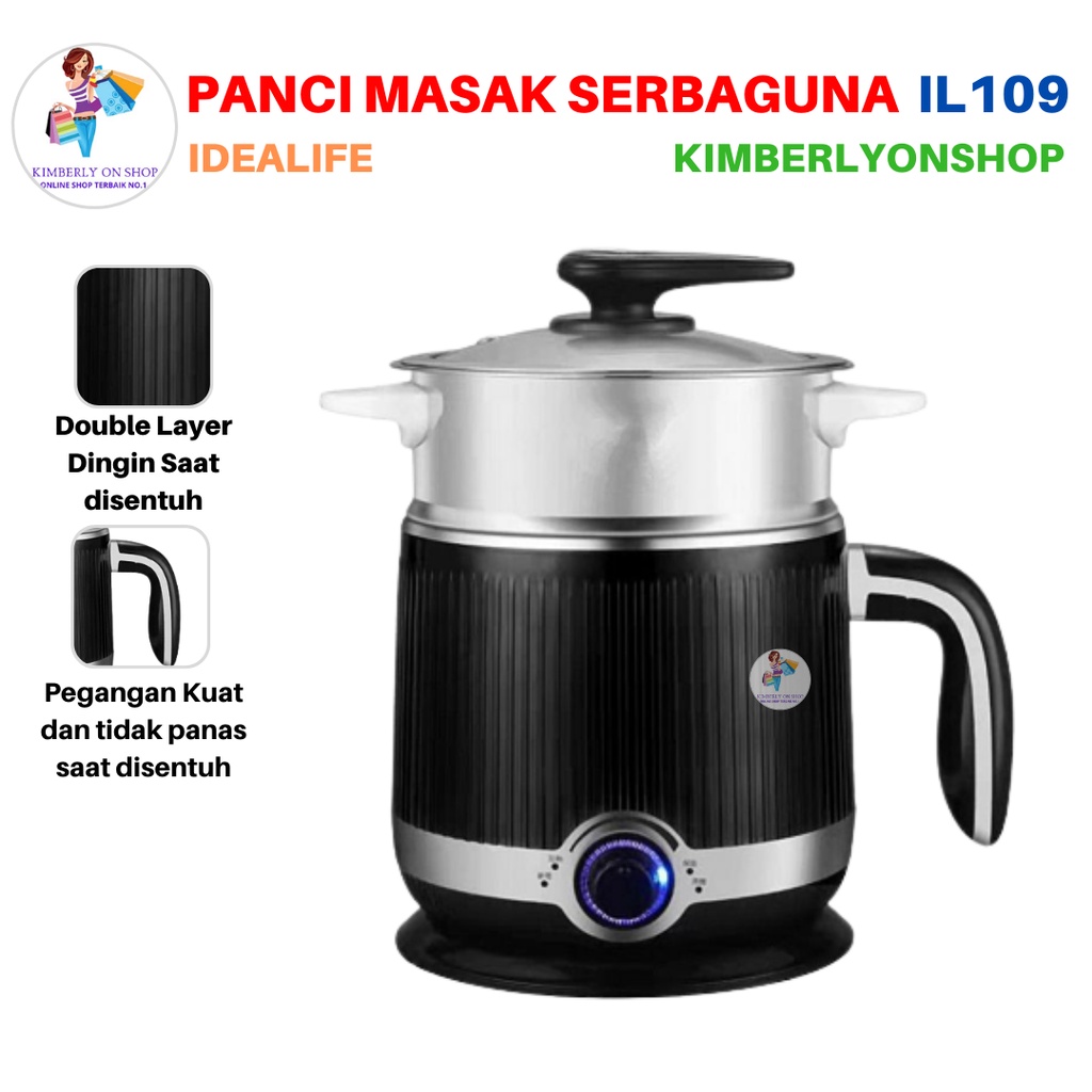 Panci Masak Listrik Serbaguna Multicooker Electric IL 109 IDEALIFE