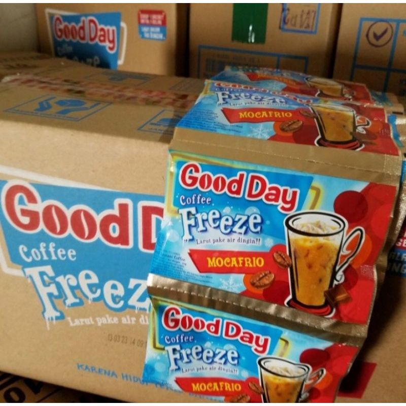 

GOOD DAY FREEZE (1 renceng isi 10 sachet) / Kopi Sachet