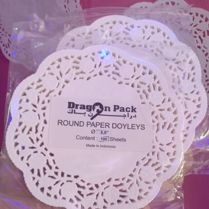 

(25 lembar) Kertas Dolly Paper Dollies Doli Doilies Kertas Doly Dolley Paper