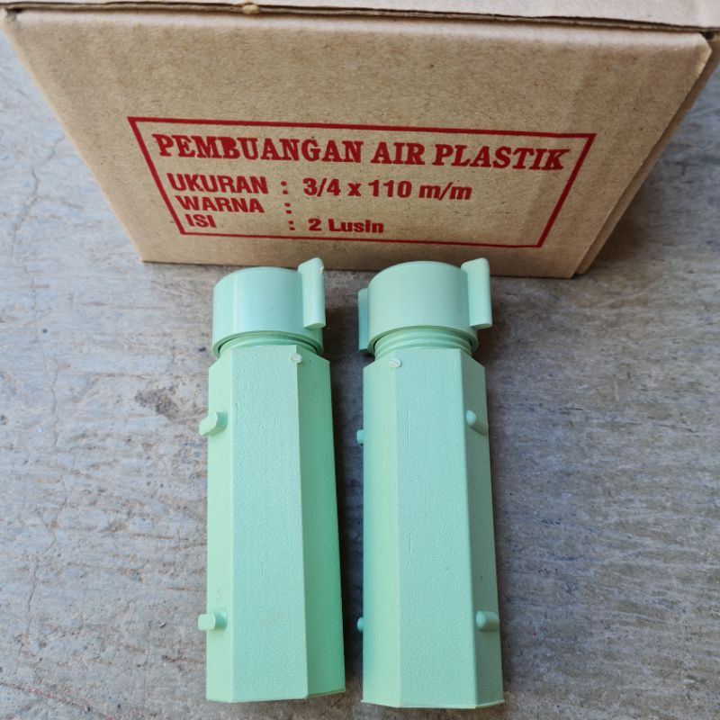 PEMBUANGAN AIR PLASTIK / WATERBATH / SUMPEL BAK 1&quot;