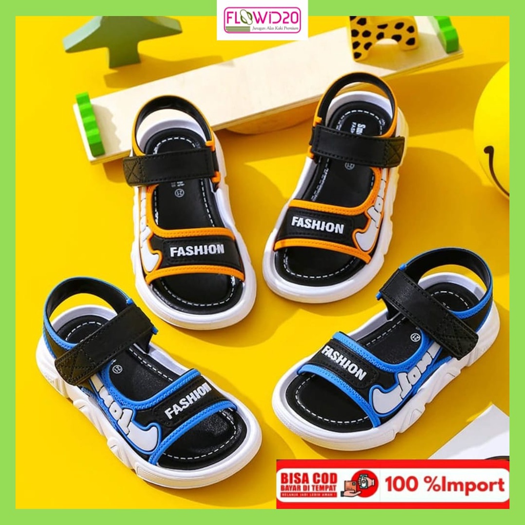 sandal gunung sepatu sandal anak laki model casual lucu 109