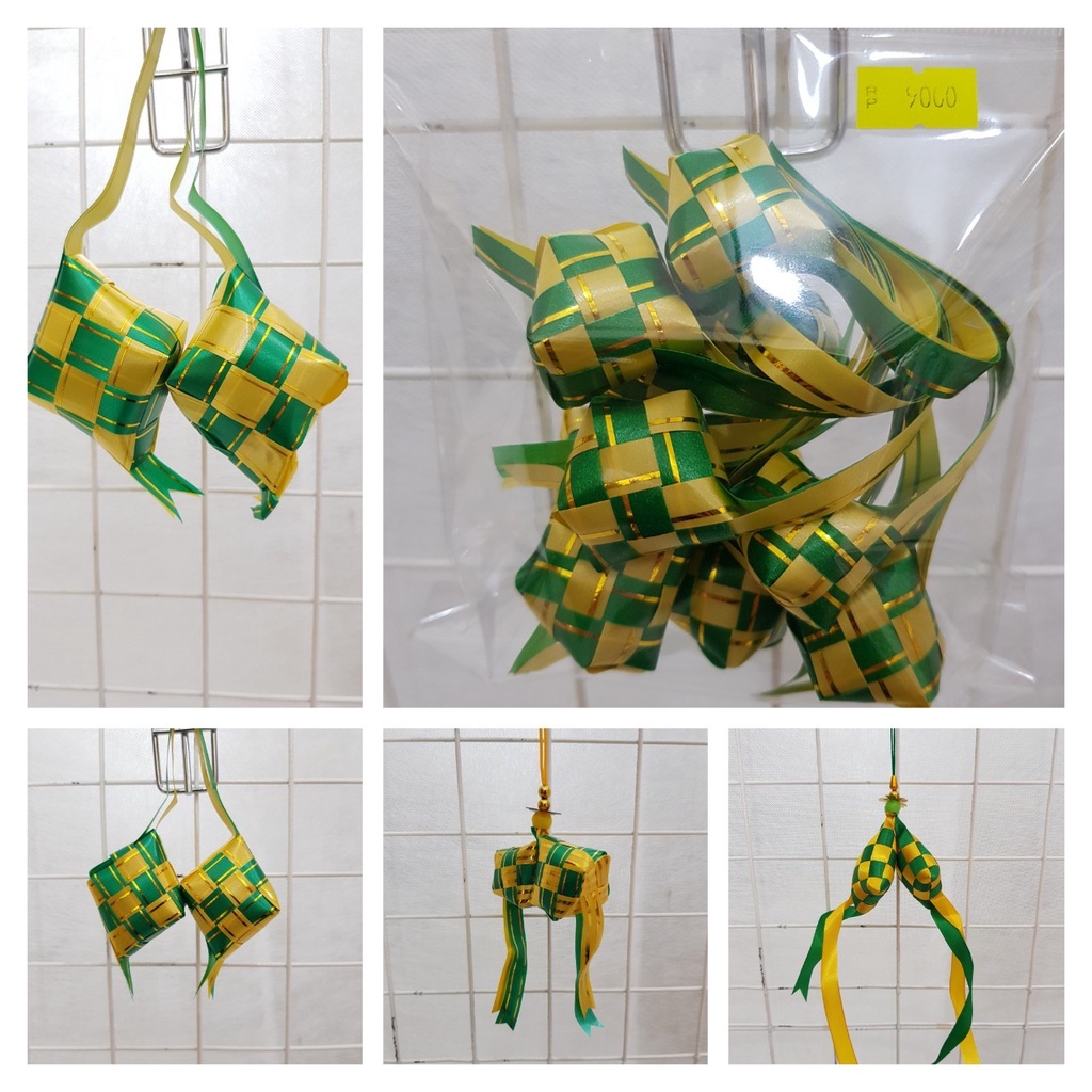 Ornamen IF / Ketupat Hias Idul Fitri / Perlengkapan Idul Fitri / Hiasan Lebaran