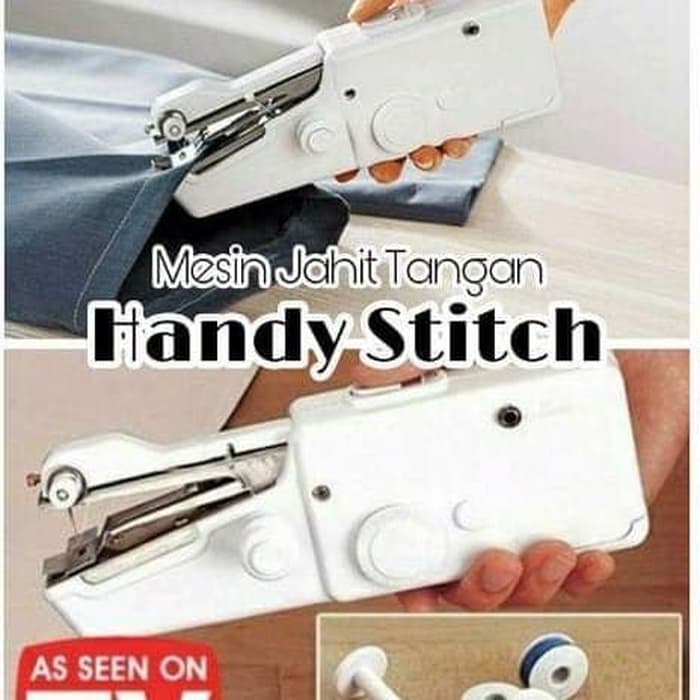 mesin jahit tangan handy stitch Portabel